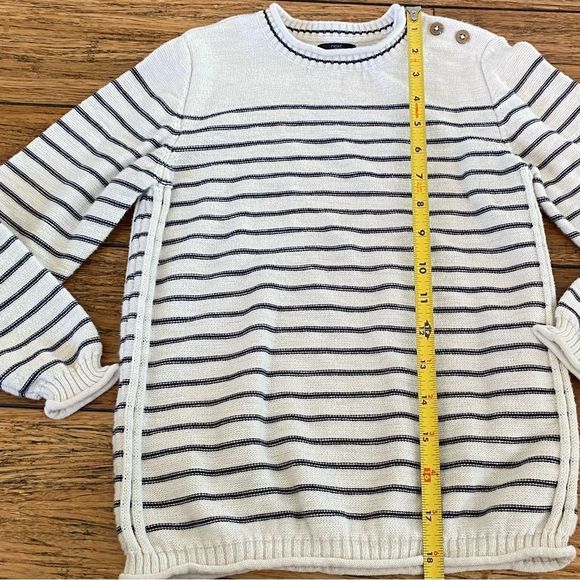 Next Nautical Stripe Sweater - Picture 3 of 10